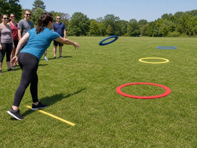 Target Ring Toss Field activity preview