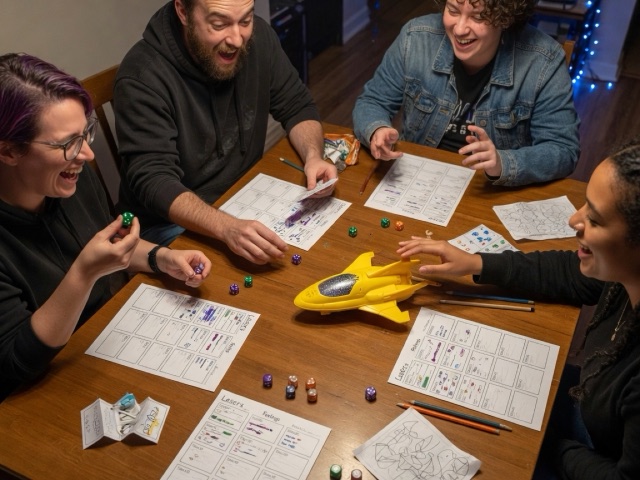 Lasers & Feelings activity preview