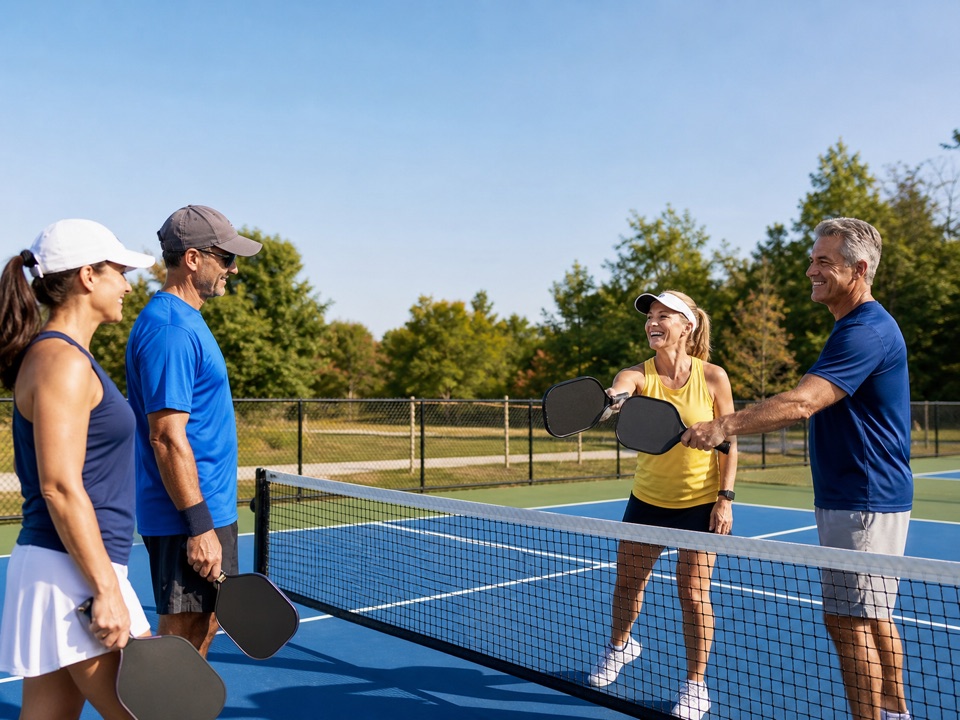 Pickleball partner switch sprint