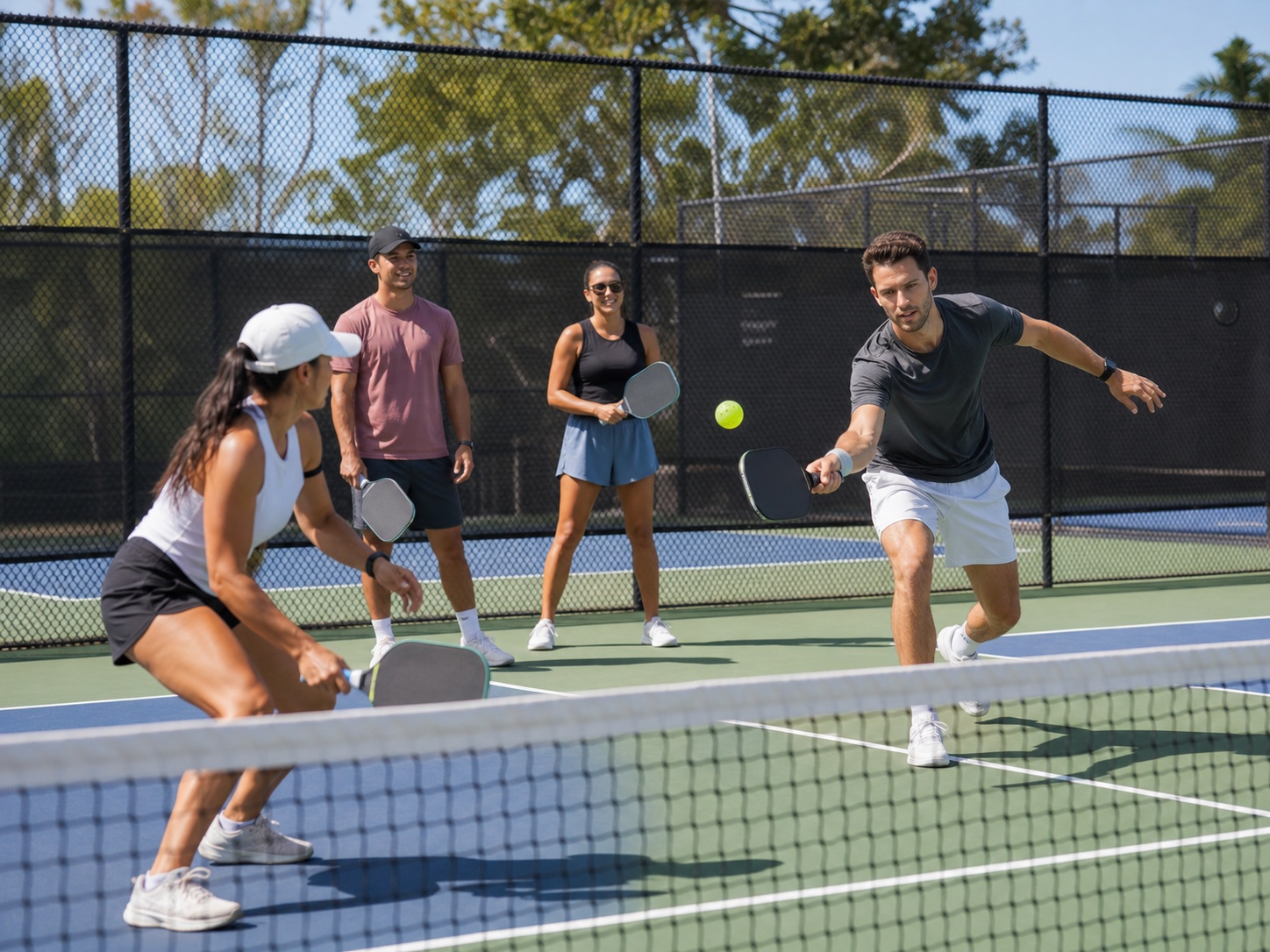 Pickleball ladder match