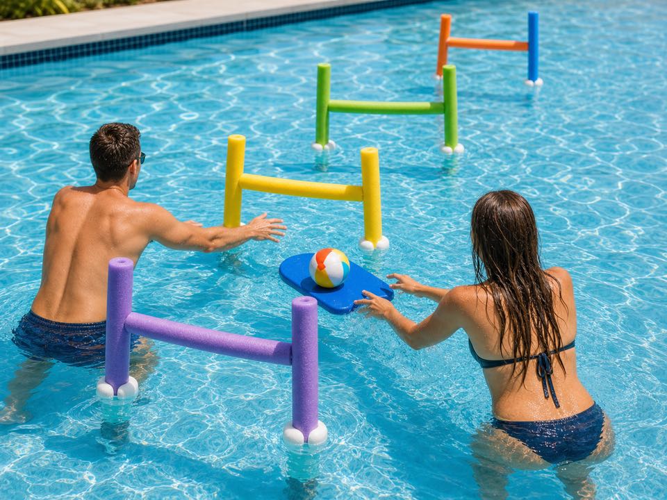 Pool Noodle Gate Relay