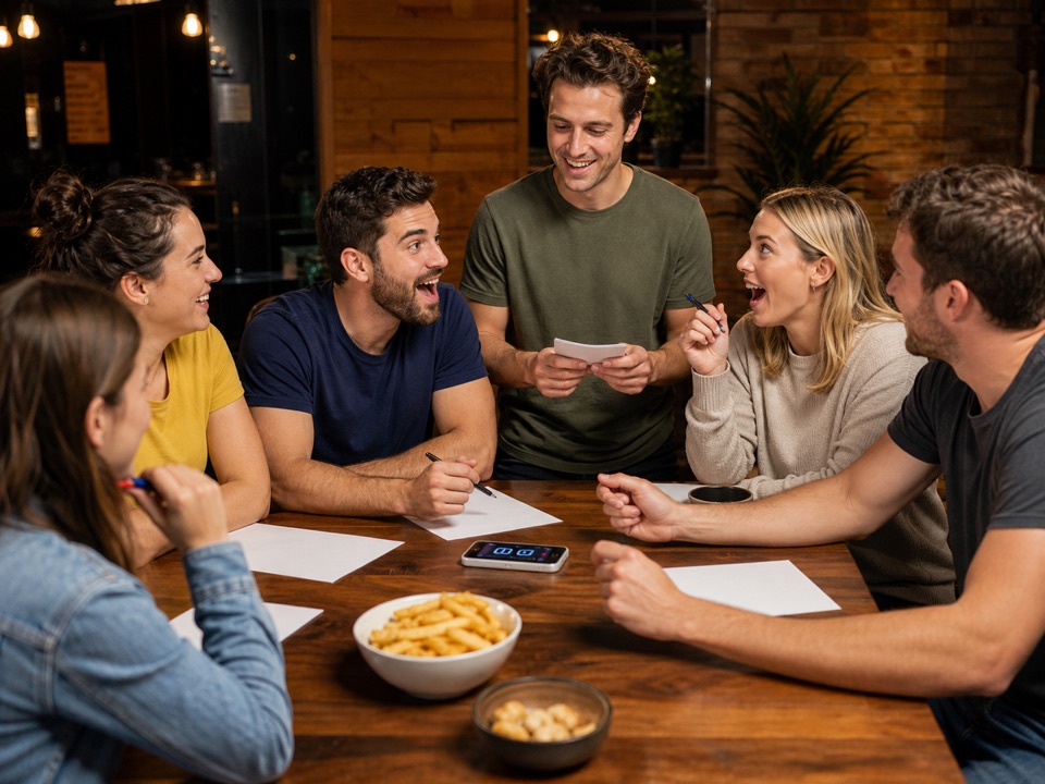 Pub trivia three-rounder