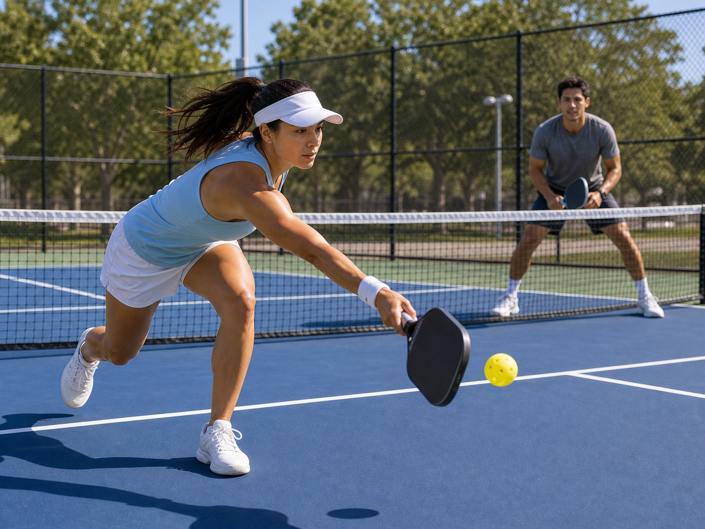 Rally-scoring singles 15 pickleball game