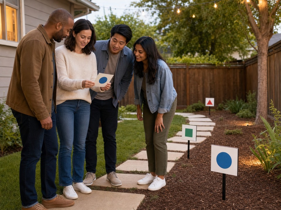Backyard Clue Trail activity preview