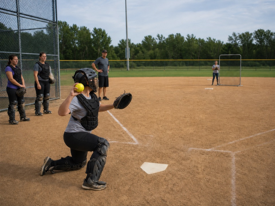 Catcher Pop-Time Target activity preview