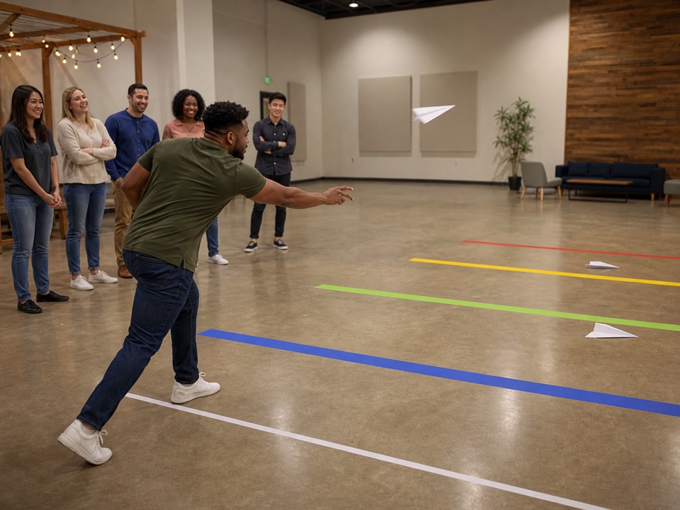 Paper Plane Distance Ladder activity preview