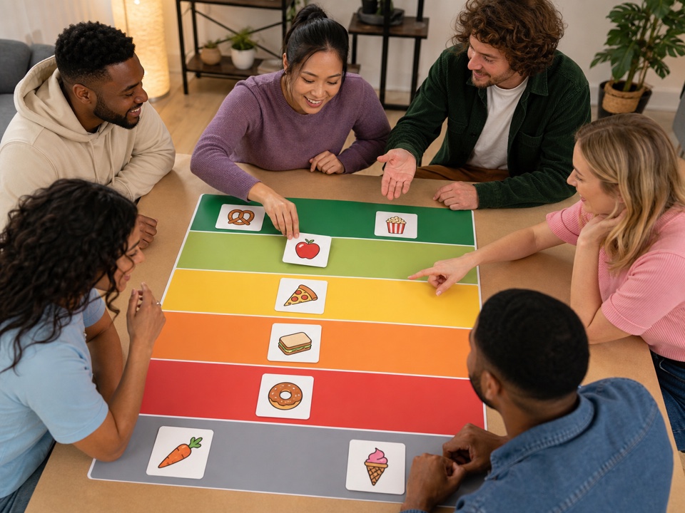 Tier List Table activity preview
