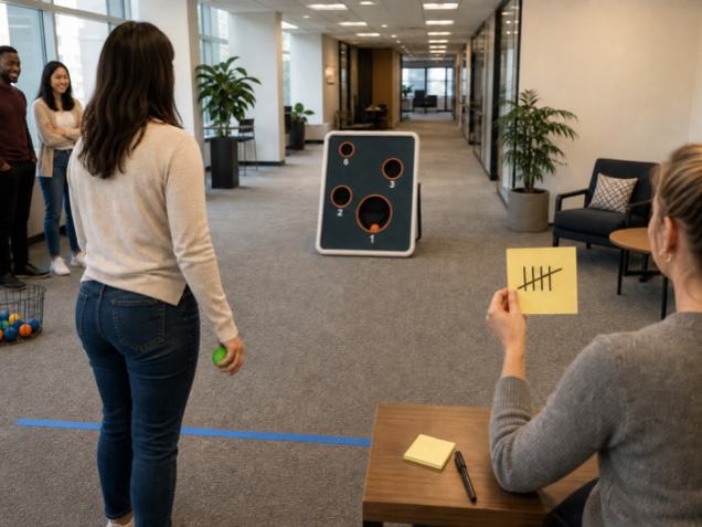 Sticky-Note Score Keeper activity preview