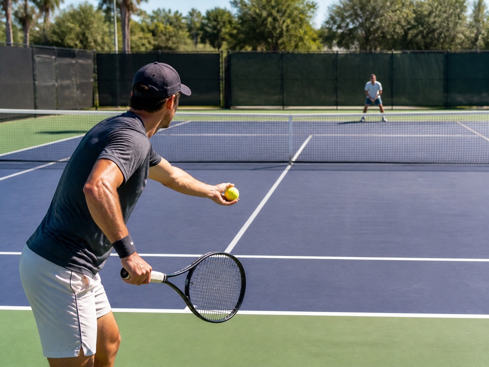 Second-Serve Pressure Game activity preview