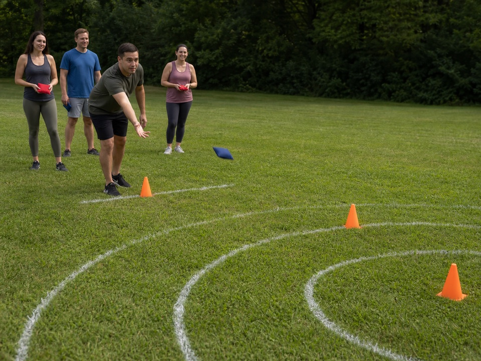 Chalk Distance Toss activity preview