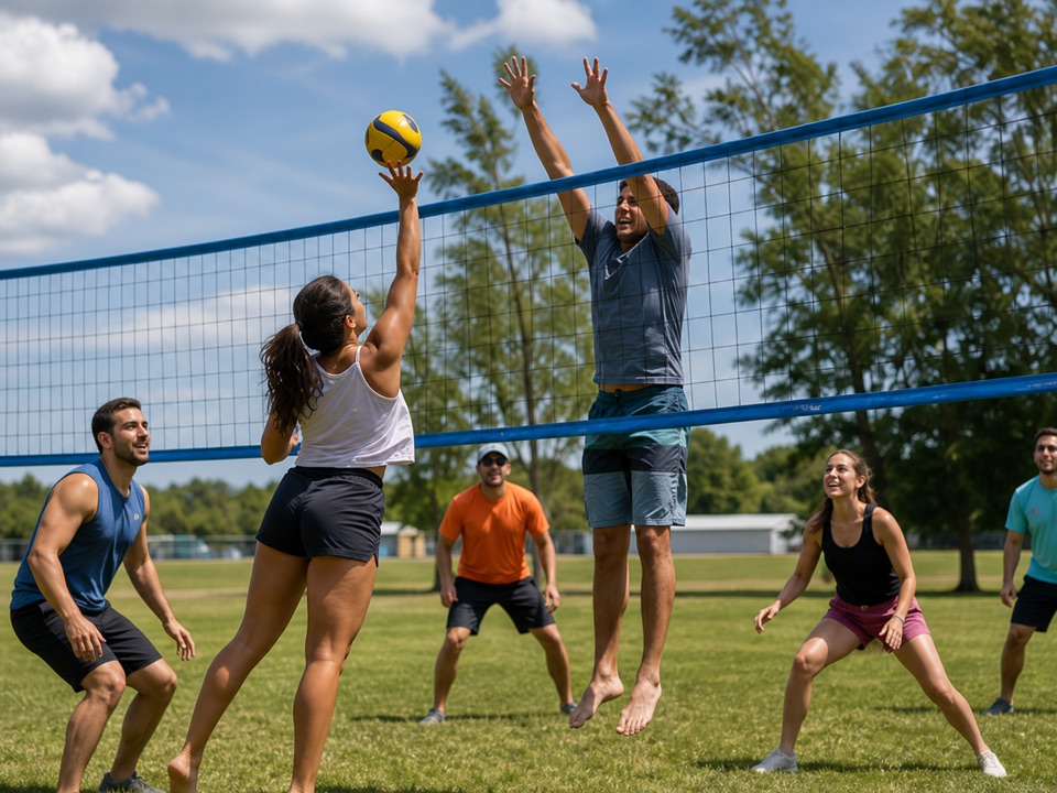 Volleyball king/queen of the court