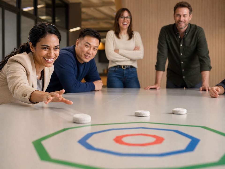 Whiteboard eraser curl office game